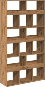 vidaXL vidaXL Regał/przegroda, dąb artisian, 100x33x187,5 cm 6
