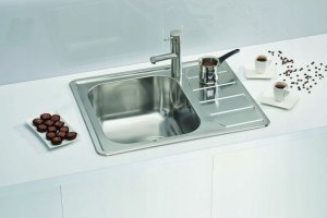 Zlewozmywak Alveus Alveus ZOOM MAXIM 10 SAT 61,5x50 1K zlew wpuszczany z syfonem 2