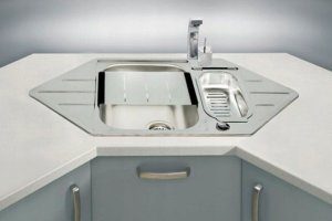 Zlewozmywak Alveus Alveus LINE 40 LEN 90-098x50 1  zlew wpuszczany + syfon 2