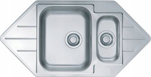 Zlewozmywak Alveus Alveus LINE 40 LEN 90-098x50 1  zlew wpuszczany + syfon 7