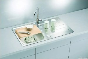 Zlewozmywak Alveus Alveus LINE 20 SAT Standard 86x50 1k zlew wpuszczany z odpływem zatyczkowym fi114 z syfonem 2