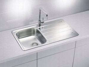 Zlewozmywak Alveus Alveus LINE 20 LEN Standard 86x50 1K zlew wpuszczany z odpływem zatyczkowym fi114 z syfonem 2