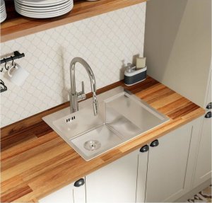 Zlewozmywak KPL Alveus QUARTO 20 SAT zlewozmywak 90-061X48 + syfon 12