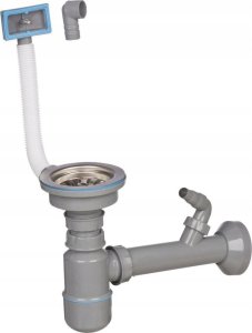 Zlewozmywak KPL Alveus QUARTO 20 SAT zlewozmywak 90-061X48 + syfon 8