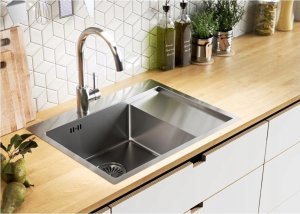 Zlewozmywak KPL Alveus QUARTO 20 SAT zlewozmywak 90-061X48 + syfon 10