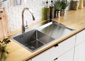 Zlewozmywak KPL Alveus QUARTO 30 SAT zlewozmywak 90-078X48 + syfon 6