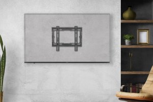 Kivi Slim design: provides a small distance to the wallConvenient design for quick and easy installationFixing screws: hold the TV securelyCompact packaging. 23-43", 45kg max. 6