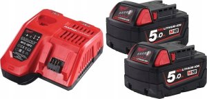 Młotowiertarka Milwaukee Akum. perforatorius SDS-Plius M18 BLHX-502X (18V) 2x5,0Ah 2,3J Milwaukee 6