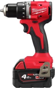 Wiertarko-wkrętarka Milwaukee Akum. suktuvas-gręžtuvas M18 BLDDRC-402C 18V 2x4,0Ah Li-Ion 1