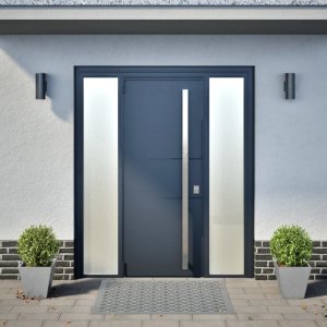 vidaXL Donice ogrodowe, 2 szt., 30x30x30 cm, stal galwanizowana 3