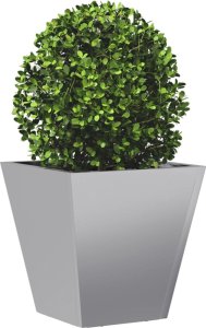 vidaXL Donice ogrodowe, 2 szt., 30x30x30 cm, stal galwanizowana 4