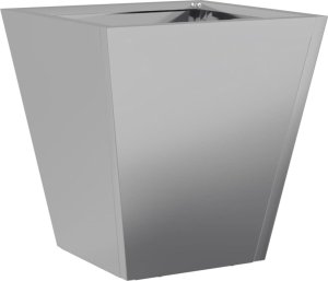 vidaXL Donice ogrodowe, 2 szt., 30x30x30 cm, stal galwanizowana 5