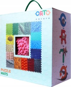 Małpiszon Mata sensoryczna Radosna Kraina 16 szt. 25 x 25 cm Ortoto 12