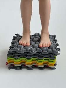 Małpiszon Mata sensoryczna Sensory 8 szt. 30 x 30 cm Ortoto 5