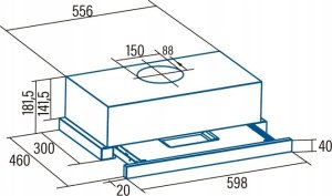 Okap Cata Okap konwencjonalny Cata TFH6630WH Biały 8