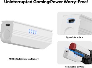 Vortex Virtual Reality Pistolet haptyczny do Meta Quest 3 4