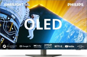 Telewizor Philips 55OLED819/12 OLED 55'' 4K Ultra HD Google TV Ambilight 9