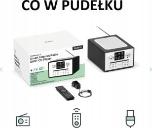 MAJORITY Odtwarzacz CD/MP3 Majority Homerton 2 2