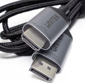 System przekazu sygnału AV Unitek Unitek Kabel DisplayPort 1.4 do HDMI 2.1, 8K, 1,8m 2