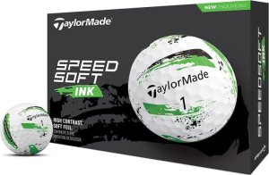 Taylor Made morele Piłki golfowe TAYLOR MADE SpeedSoft (biało-zielone, 12 szt.) 1