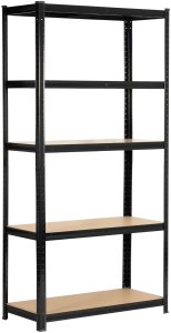 Fancy Garden 2x REGAŁ METALOWY 90x40x180 CZARNY 10