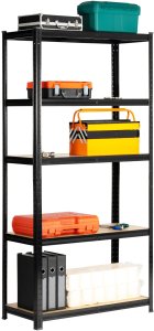 Fancy Garden 2x REGAŁ METALOWY 90x40x180 CZARNY 11