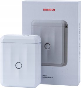 Drukarka etykiet Niimbot Niimbot Tiskárna štítků D110-M Smart, bílá + role štítků 160 ks 4