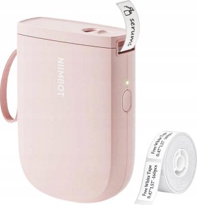 Drukarka etykiet Niimbot Niimbot Tiskárna štítků D11-H Smart, růžová + role štítků 160 ks 2
