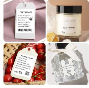 Drukarka etykiet Niimbot Niimbot štítky R 45x60mm 125ks Bílé pro B21, B21S, B3, B1S 3