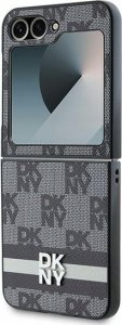 DKNY DKHCZF6PCPTSSK Z Flip6 F741 czarny/black Chequered Pattern Printed Stripes 5