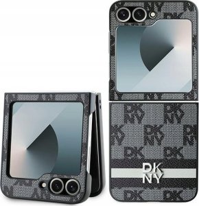 DKNY DKHCZF6PCPTSSK Z Flip6 F741 czarny/black Chequered Pattern Printed Stripes 8