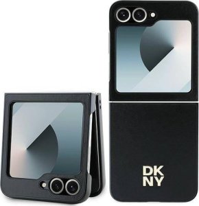 DKNY DKHCZF6PSMCSLK Z Flip6 F741 czarny/black lether Matal Stack Logo 13