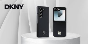 DKNY DKHCZF6PSMCSLK Z Flip6 F741 czarny/black lether Matal Stack Logo 9