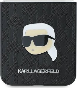 Karl Lagerfeld KLHCZF6PGKSKIHK Z Flip6 F741czarny/black Saffiano Monogram 5