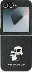 Karl Lagerfeld KLHCZF6SAPKCNPK Z Flip6 F741czarny/black Saffiano Metal Pin 2