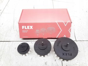 FLEX Polishers Textile cleaning brushes FLEX, 3 pcs. 2