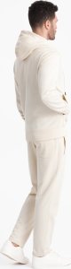 Ombre Męski komplet dresowy bluza rozpinana + spodnie kremowy V11 Z83 L 7