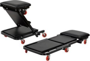 Kraft&Dele Leżak warsztatowy, siedzisko KD378 składane  Leżanka 2