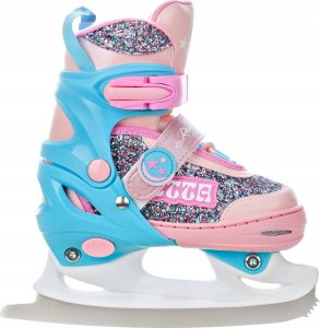 Rolki Raven Inlineskates Rolki Łyżwy Wrotki Regulowane 4w1 RAVEN Etta 27-30 Kółka LED 11