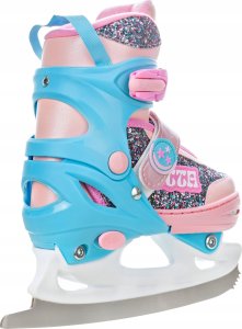 Rolki Raven Inlineskates Rolki Łyżwy Wrotki Regulowane 4w1 RAVEN Etta 27-30 Kółka LED 12