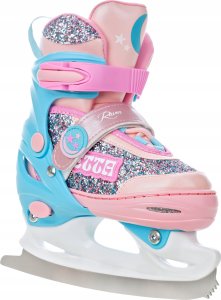 Rolki Raven Inlineskates Rolki Łyżwy Wrotki Regulowane 4w1 RAVEN Etta 27-30 Kółka LED 10