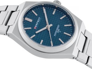Zegarek Perfect Zegarek męski PERFECT M150-03 srebrny 2
