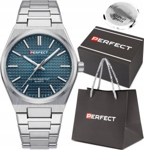 Zegarek Perfect Zegarek męski PERFECT M150-03 srebrny 5