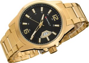 Zegarek Perfect Zegarek męski PERFECT M103-03 złoty czt 2