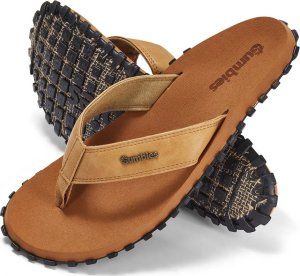 Japonki męskie Gumbies Gumbies męskie japonki klapki VEGOVERT FLIP-FLOPS UNISEX TAN 45 3