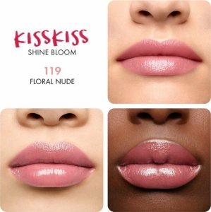 Guerlain GUERLAIN KISSKISS SHINE BLOOM LIPSTICK 119 FLORAL NUDE 3,2g 4