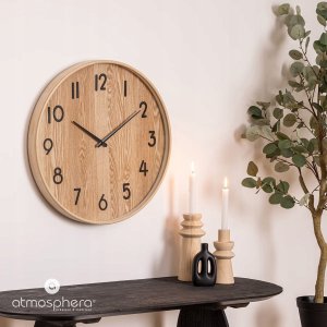 Atmosphera Zegar ścienny do salonu IVANA, Ø 55 cm 2