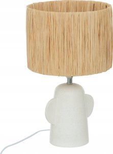 Atmosphera Ceramiczna lampa stołowa z kloszem RAIA, 42 cm 1