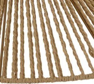 Atmosphera Lampa wisząca nad stół MYHA pleciony klosz, 58 cm 3