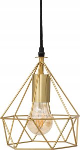 Atmosphera Lampa wisząca IDA geometryczna, złota, Ø 17 cm 1